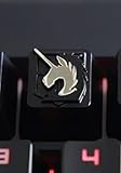 Mugen Horses Crest Custom Anime Keycaps for Cherry MX Switches - Fits Most Mechanical Gaming Keyboards - with Keycap Puller