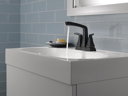 Delta 25789LF-BL Vesna Bathroom Faucet, Matte Black - Image 2