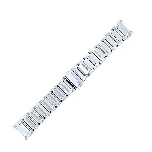 Uhrenarmband 22mm Edelstahl Silber - 679001372