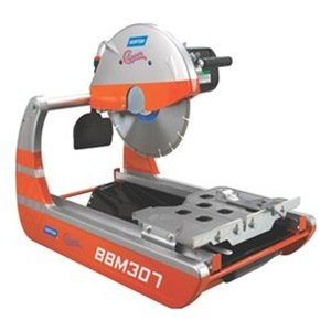 Norton BBM307 Clipper Block Buster Mini Masonry Saw with Diamond Blade, 3HP Brush Electric, 14