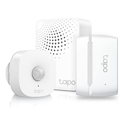 Image of TP-Link Tapo Sensor Starer Kit: inch1 x Hub H100 inch + inch1 x Motion Sensor T100 inch + inch1 x Contact Sensor T110 inch