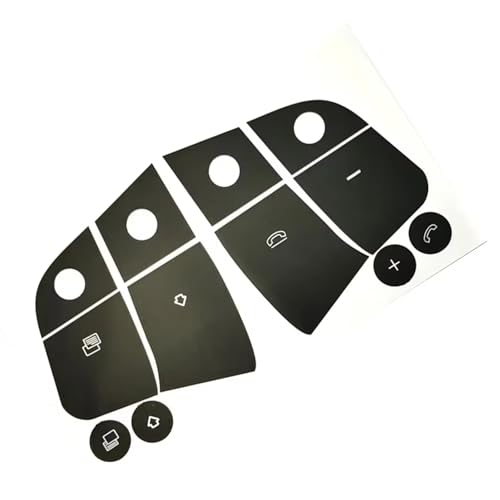 Autocollant bouton lève-vitre Mercedes W251 W164 commande volant voiture