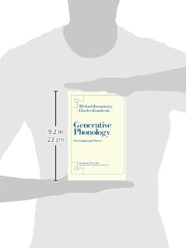 Generative Phonology: Description and Theory: Kenstowicz