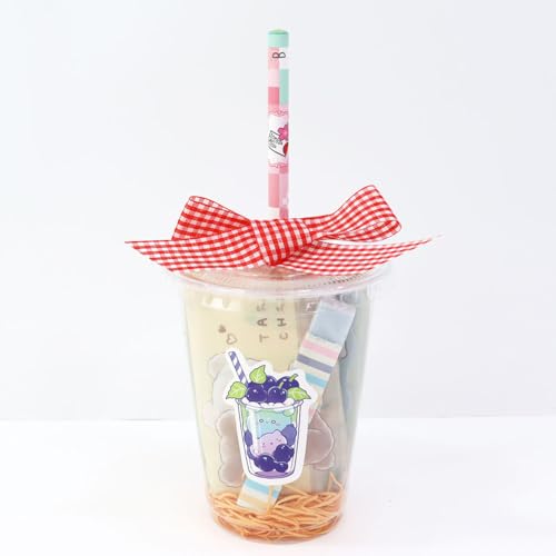 ドリンク風ギフトセット（文具＋ミニタオル）