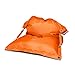 Fatboy Buggle-Up (-25%) Beanbag | Le Pouf Fatboy polyvalentI Banquette et Pouf en Un | 180 x 140 cm | Polyester I Résistant aux UV, à l'eau et aux salissures I Orange