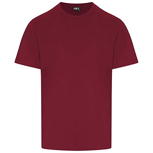 Image of PRO RTX Adults Unisex T-Shirt (S) (Burgundy)