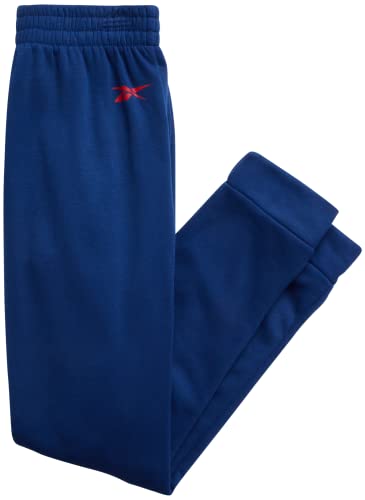 Reebok Boys Jogger Set 3 Piece Fleece Hoodie Sweatsuit Kids Clothing Set (Size: 4-12), Size 8, Vecto