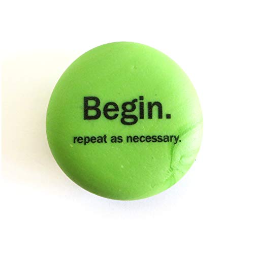Inspiration Magnets: Encouragement And Motivation On Frosted Sea Glass Stones, Attached To Super-Strong Magnets. By Lifeforce Glass. Set I #TOP6