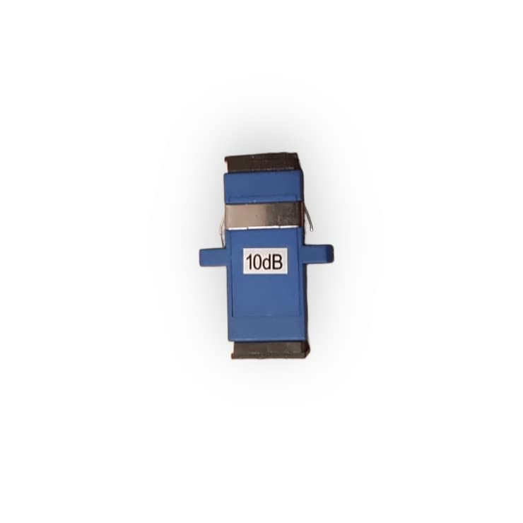CHB Fibre Optic Attenuators 1dB 5dB 10dB 20dB Fixed Value SC LC APC UPC Male to Male/Female Single Mode 1310nm 1550nm Fiber Connector Attenuation (10dB SC/UPC Female to Female)
