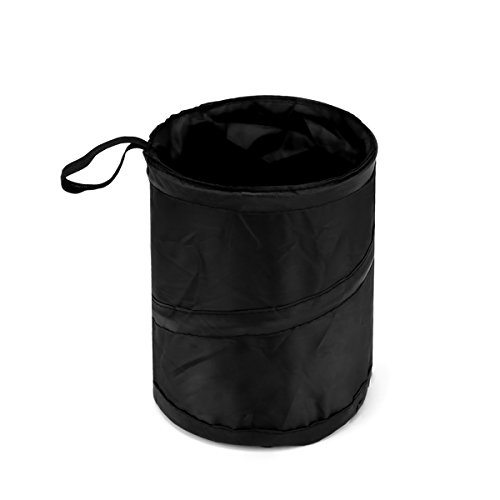 OurLeeme Basura Coche Puede Pop-up Papelera Auto Viajar Litera Plegable Bolsa de Basura 6.5