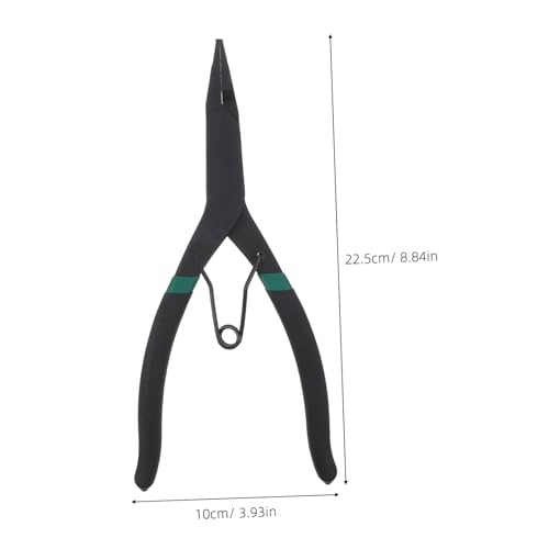 Alicates para anillos de seguridad planos MAGICLULU con punta angular de alta resistencia 2