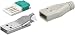 Produktbild Wentronic 12035 Silber, weiß 1pièce (S) Kabelboxen und Kabelbinder  ranges-câbles und Satellitenempfängers (Silber, weiß)