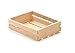 Dollhouse Miniature Wooden Fruit Crate by International Miniatures