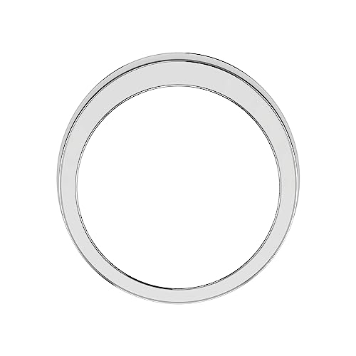 ALESSANDRA BETTINI® Engagement Band Ring, 1.25Ct Round Shape SI2/G-H Lab Grown Band, Men Wedding Diamond Band In 14K Or 10K White Gold4