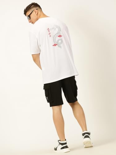 Image of Thomas Scott Men's | Graphic | Half Sleeve | Oversized Fit | 100% Cotton | Crew Collar | Casual Tshirt