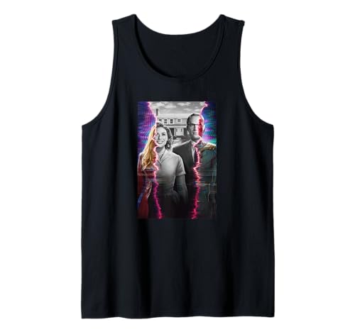 Débardeur Marvel WandaVision t-shirt sans manches vêtement geek imprimé série TV