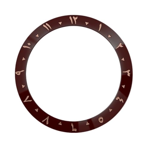 1 38mm J[uZ~bNx[CT[g SKX007 SUB SRPD vP[X NH35 NH36 CXyAp[c(14 Bezel Insert)