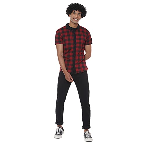 Image of CAHOOT Checkered Men's Full Sleeve Casual Shirt