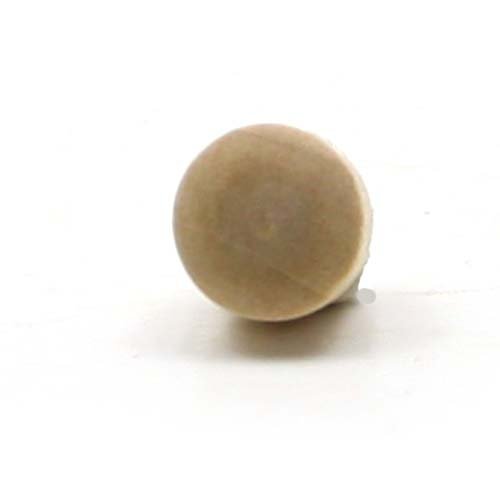 Mylittlewoodshop - Pkg Of 12 - Roundhead Plug Button - 5/16 Inches In Diameter Unfinished Wood(Ww-Br0312-12) #TOP4
