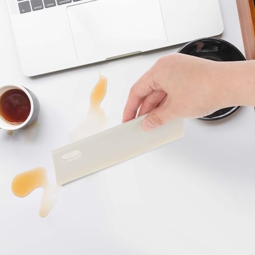 Image of JJUNW 2Pcs Small Rubber Squeegees, Hand Water Scraper, Mini Soft Rubber Window Squeegee, for Windows, Mirrors, Bathroom Glass Shower Mirrors and Counter, Kitchen Countertops and Sink