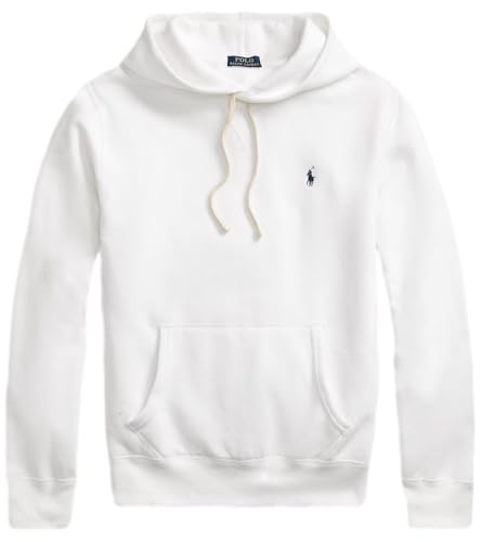 Image of POLO RALPH LAUREN Men's The Rl Fleece Hoodie, Rl Polo White, M