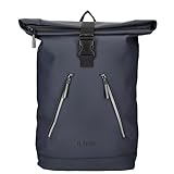 ENRICO BENETTI Rugzak Water Repellent PU Laptop 17 Zoll Bergen Blau Einheitsgröße Damen