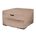 ULTCOVER Patio Fire Pit Table Cover Square 36 inch Outdoor Waterproof Fire Bowl Cover