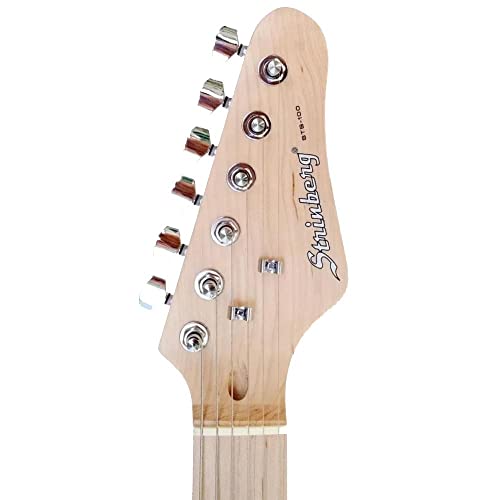 Guitarra Strato STS-100 Preto STRINBERG