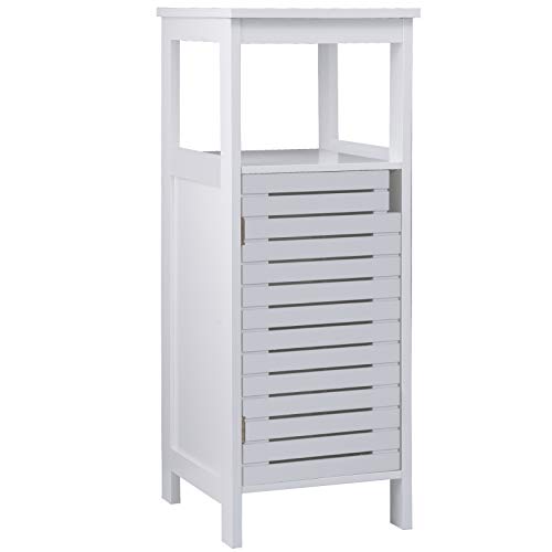 EUGAD Mueble de Baño Armario de Ducha Eatantería de salón Mesita de...