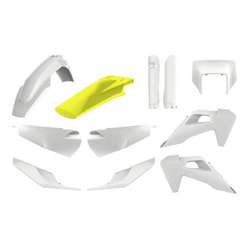 Kit répliques plastiques MX Polisport 91324 pour restaurer votre Husqvarna avant la compétition