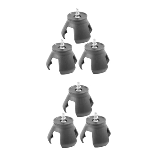 Mikikit 2sets 3 Prong Picker Tool Golf Ball Grabber Picker Easy Retrieval Accessory 3pcs*2