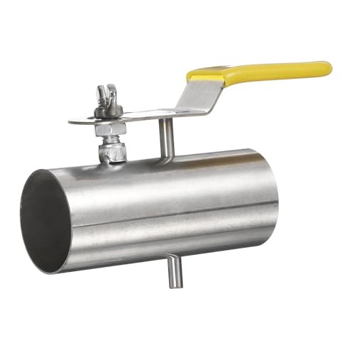 Régulateur de tirage pour conduit 1-1/2 pouce clapet de ventilation inox