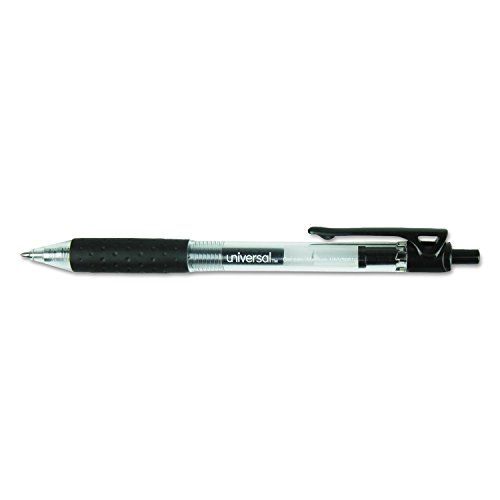 Stylo roller à encre gel rétractable noir Universel 39910 0.7mm lot de 36