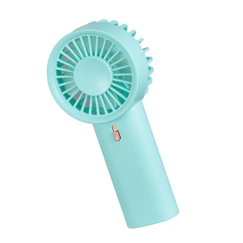 Gadget de refrigeración portátil para ventilador de viaje con batería alimentado por canciones potentes para el coche, oficina, verano, esencial, ventilador de refrigeración de viaje esencial