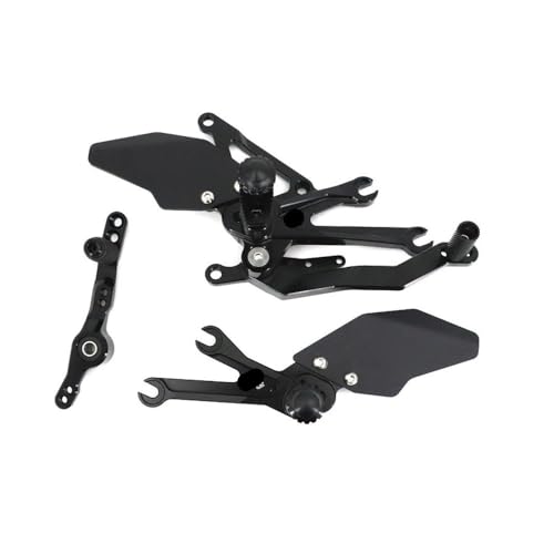 Repose-pieds arrière YZF R7 en kit aluminium résistant contre la fatigue du passager moto