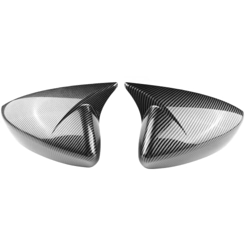 Couverture rétroviseur Mazda CX-50 2022-2024 en fibre de carbone look noir brillant