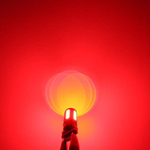 Alla Lighting 2800Lm T25 Wedge 3156 3157 Led Bulbs, Red Brake Stop Tail Lights/Turn Signal Lights Lamps 3057 4057 4157 3457 3057Kx 3157Kx 4057Kx P27/7W 3157Ll Super Bright 5730 33-Smd Taillights #TOP2