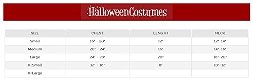 Deadly Doll Dog Costume Medium #TOP2