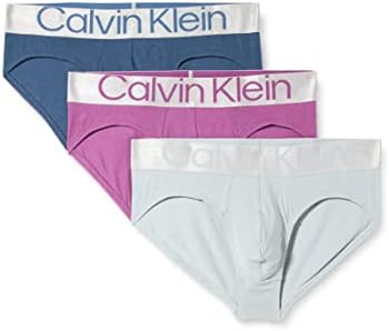 Calvin Klein Męskie majtki hipsterskie, 3 sztuki, bawełna stretch
