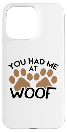 ���D���̂��߂̃h�b�OT�V���c You Had Me at Woof �X�}�z�P�[�X iPhone 15 Pro Max �p