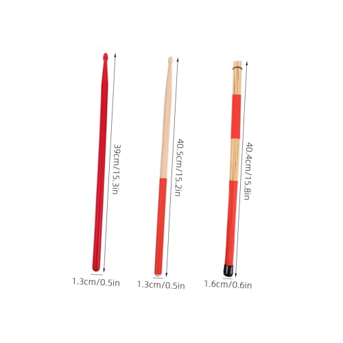Set de baquetas de madera ibasenice con bolsa de terciopelo miniatura 2