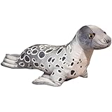 foca animale in spagnolo [Fácil cuidado]: Diseñada for aventuras reales, esta almohada de foca. Su material lavable facilita la limpieza, mientras que su fabricación de alta calidad mantiene su forma incluso después de innumerables abrazos. Se entrega envasada al vacío for un envío ecológico: simplemente ahueca con palmaditas y deja que se expanda por completo en 24 horas. ¡Una compañera duradera, lista for jugar, dormir y todo lo demás!