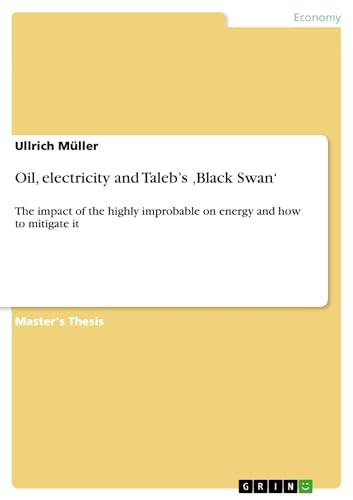 Oil, electricity and Taleb’s ‚Black Swan‘: The impact of the highly improbable on energy and how to mitigate it (English Edition)