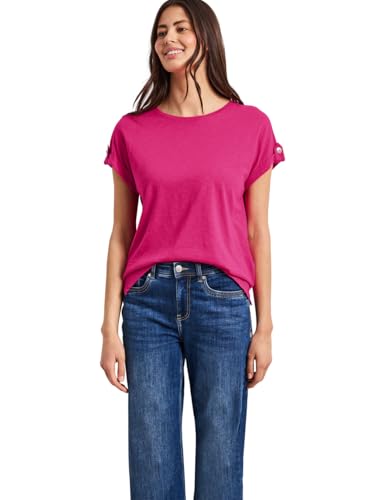 T-Shirt avec Boutons Femme Street One pour éviter les hauts rêches inconfortables