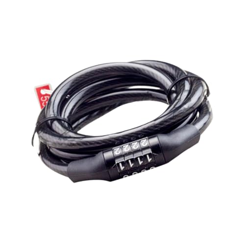 NOLITOY 自転車用重厚ケーブルロック 暗証式 キー 防犯対策 長尺で複ホイール対応 丈夫で携帯簡単 マウンテンバイク 電動車対応