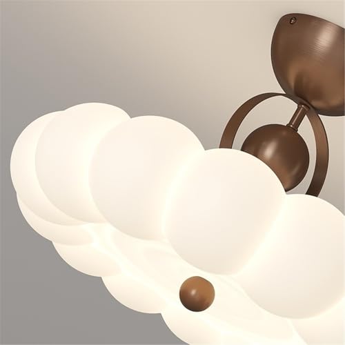 Éclairage de plafond délicat avec lampe LED rétro pour maison - 3