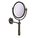 Allied Brass SHM-8/5X Soho Collection Wall Mounted 8 Inch Diameter with 5X Magnification Make-Up Mirror, Antique Brass