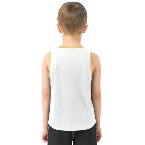 Baby Boys Sleeveless Tank Top Owl Moon Toddler Athletic Vest 3-10T3