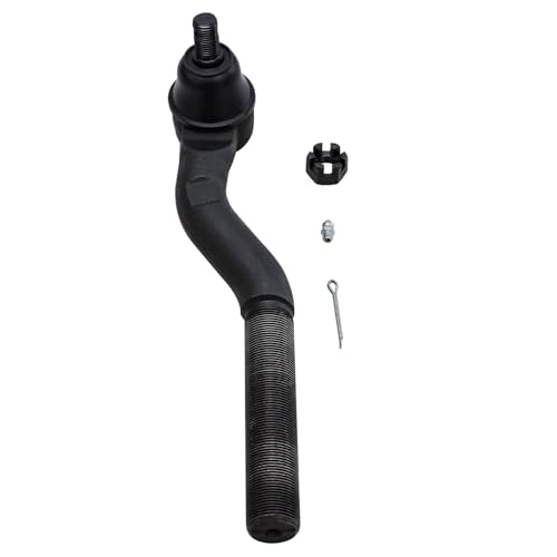 Image of Detroit Axle - Front Upper & Lower Control Arms + Outer Tie Rod Ends Replacement for 2007-2017 Jeep Wrangler JK - 6pc Set