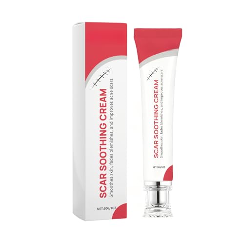 Narbenreparaturcreme - formulé avec de l'huile minérale et de la glycérine, lisse les cicatrices, réduit les rougeurs et l'hyperpigmentation (1pcs)